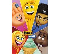 Pyramid International Star Characters The Emoji Movie - Póster (plástico, cristal, 61 x 91,5 x 1,3 cm), diseño de personajes de la estrella