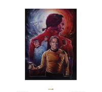Pyramid International Star Trek (Espacio Semillas) 50th Anniversary-Art impresión 60 x 80 cm, Papel, Multicolor, 60 x 80 x 1,3 cm
