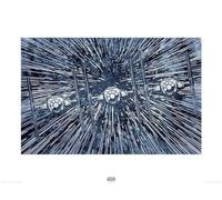 Pyramid International Star Wars Episodio VII (Tie Combatientes) - Lámina Decorativa (60 x 80 cm, Papel, Multicolor, 60 x 80 x 1,3 cm