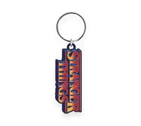 Pyramid International Stranger Things S5 - Llavero de metal con logotipo retro