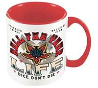 Pyramid International Stranger Things Taza (Roll for Your Life Design) Taza de café de 325 ml en caja de regalo de Stranger Things, producto oficial de Stranger Things