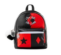 Pyramid International SUICIDE SQUAD HARLEY QUINN (LIVE FAST DIE CLOWN) MOCHILA DE MODA, Red, Talla única, Casual