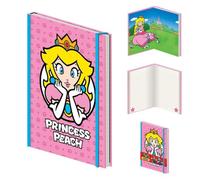Pyramid International Super Mario Peach - Cuaderno A5 de alta calidad