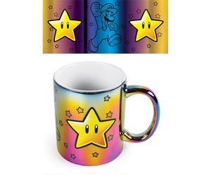 Pyramid International Super Mario - Taza Metálica Star Power, 320ml (FMG25308)