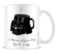 Pyramid International Taza de cerámica con diseño de Darth Vader de Wars, en caja de regalo (diseño de café de lado oscuro) 325 ml, producto oficial MG26523