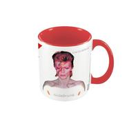 Pyramid International Taza de cerámica de David Bowie en caja de regalo (diseño rojo de Aladdin Sane) 325 ml