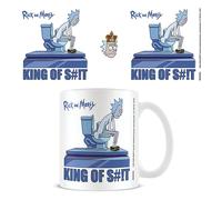 Pyramid international taza de cerámica de rick and morty (king of shi