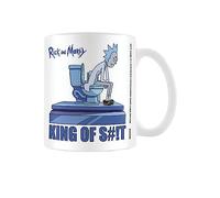 Pyramid International Taza de cerámica de Rick and Morty (King of Shit) de 315 ml, talla única