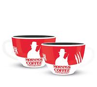 Pyramid International Taza de cerámica Stranger Things (diseño de café y contemplación) de 325 ml