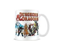 Taza Dragones & Mazmorras Dungeons & Dragons Retro Cerámica 315 mls