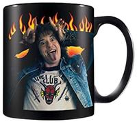 Pyramid International Taza Stranger Things (Diseño Eddie Hellfire) - 325 ml Cerá