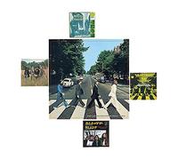Pyramid International The Beatles (Abbey Road) Pegatinas de Vinilo, Papel, Multicolor, 10 x 12,5 x 1,3 cm