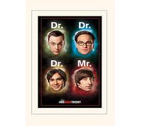 Pyramid International The Big Bang Theory (Dr Mr) - Impresión Decorativa (30 x 40 x 1,3 cm), diseño de Texto en inglés The Big Bang Theory (Dr Mr)