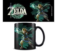 Pyramid International The Legend of Zelda: Tears of The Kingdom (Sacred Power) Taza negra, elegante y única, 312 ml, talla única