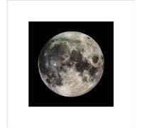 Pyramid International The Moon Art Print - Lámina decorativa (40 x 40 x 1,3 cm), diseño de la luna