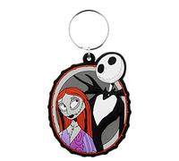 Pyramid International The Nightmare Before Christmas - Llavero Jack & Sally, Multicolor, 4.5 x 6cm (RK38857C)