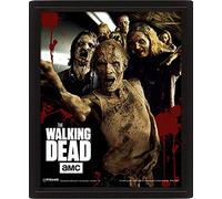 Pyramid International The Walking Dead Walkers 3D Lenticular Cartel 10 x 8, Mulitcoloured, 10 x 8 x 1,3 cm