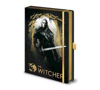 Pyramid International The Witcher (Forrest Hunt Design) Cuaderno A5 Premium con cubierta de piel sintética y papel rayado - Licencia oficial