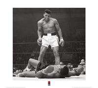 Pyramid International V Liston Muhammad Ali Art Print, Papel, Multicolor, 40 x 40 x 1,3 cm