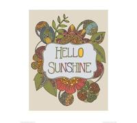 Pyramid International Valentina Ramos (Hello Sunshine) - Lámina Decorativa (40 x 50 cm, Papel, Multicolor, 40 x 50 x 1,3 cm)