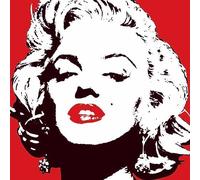Pyramid International WDC95058 Marilyn Monroe Red - Lienzo Decorativo