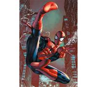 Pyramid International Web Slinger Maxi Póster, madera, multicolor, 91,5 x 61 x 0,02 cm