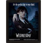 Pyramid International – Cuadro enmarcado 3D – Wednesday Addams