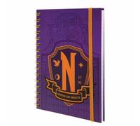 Pyramid International Wednesday Nevermore Shield A5 Wiro Notebook