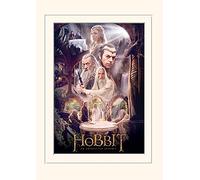 Pyramid Internationala Hobbit-White Council-Mounted impresión Memorabilia 30 x 40 cm, Papel, Multicolor, 30 x 40 x 1,3 cm