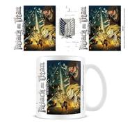 Pyramid L'ATTAQUE DES TITANS S4 - Taza - 315 ml - Escuadrón vs Titanes