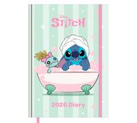 Pyramid - LILO & STITCH 2026 - Agenda A5 (15 x 21 cm) con motivos semanales de Disney de Lilo & Stitch, planificador para escuela, universidad, trabajo y fans de la aventura hawaiana