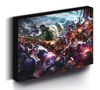 Pyramid marvel future fight - future fights - canvas lumineux 40x30 cm