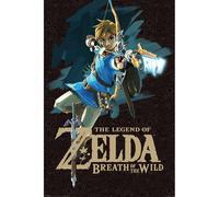 Grupo Erik Editores Poster Zelda Breath Of The Wild Game Cover