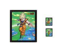Pyramid Póster 3D Dragon Ball Z Super Saiyan Transformation