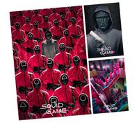 Pyramid Póster el juego del calamar crown - Lamina decorativa el juego del calamar Poster juego del calamar 61x91.5cm (PP35009)