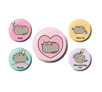 Pyramid Pusheen The Cat - Juego de broches Unisex