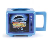 Pyramid Retro TV Taza Térmica Regreso al Futuro