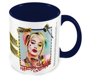 Pyramid Taza de Cerámica DC Aves de Presa Harley Quinn Warning