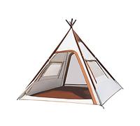 Pyramid Tent, Outdoor Camping Tent with Two Doors, Easy Set up, for 3-4 Season Backpacking, Camping, Hiking, Bushcraft, Travel, Winter Camping