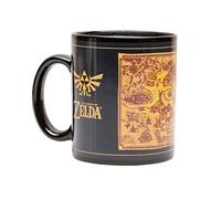 Pyramid The Legend of Zelda Taza termoreactiva 315 ml / 11oz - (Map) multicolor