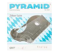 Pyramid Zither Cuerdas Grip para Cítara Eléctrica Pastilla D Níquel 586.103
