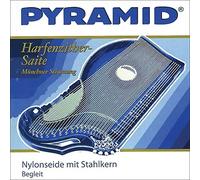 Pyramid Zither cuerdas nylon seda con alma de acero. Juego de Cítara Arpa/Resonancia 612/Bg