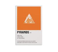 Pyramids-Frank Ocean - Lienzo impermeable para pared, impresión HD resistente a los rayos UV, adecuado para salas de estar y pasillos, es un gran regalo, estilo sin marco, 40 x 60 cm