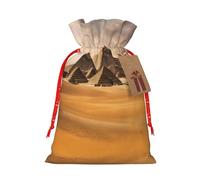 Pyramids Of Egypt - Bolsas de envoltura reutilizables con estampado de pirámides de Egipto, bolsas de envoltura versátiles para ocasiones especiales, aniversarios, fiestas más