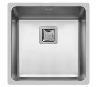 Pyramis Fregadero de Acero Inoxidable Cocina Lavabo bajo Encimera Inox 40 x 40