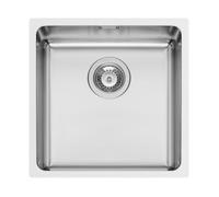 Pyramis Fregadero de Acero Inoxidable Inox bajo Encimera Lavabo Lydia 40 x 40