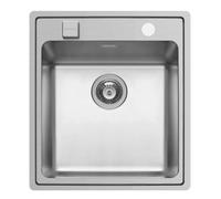 Pyramis Fregadero de Acero Inoxidable Inox Integrado Lavabo Pella 47 x 52