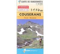 Pyrenees: Couserans/Cap D'Aran No. 6: Carte de Randonnées (CARTES PYRENEES - 1/50.000)