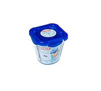Pyrex 1451029 recinto Forma Alta con Tapa, 12 x 12 cm, Vidrio, Transparente, 0,8 L