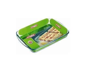 Pyrex 239B000/5646 Bandeja De Horno Rectangular De Vidrio Para Cocinar